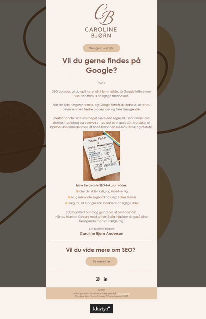 seo nyhedsbrev